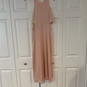 Express Blush Sleeveless Maxi Dress